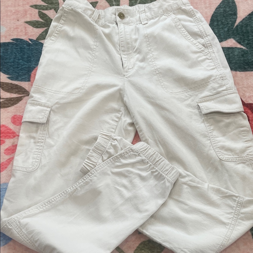 Lightweight light beige Cargo Jogger Pants sz 4T